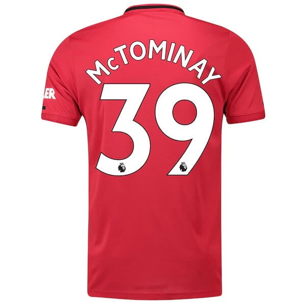 Trikot Manchester United NO.39 McTominay Heim 2019-20 Rote Fussballtrikots Günstig